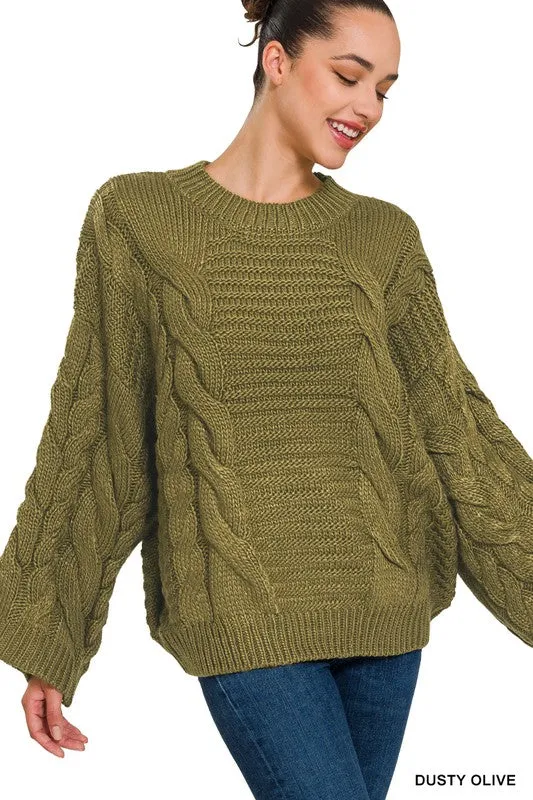 Bell Sleeve Sweater