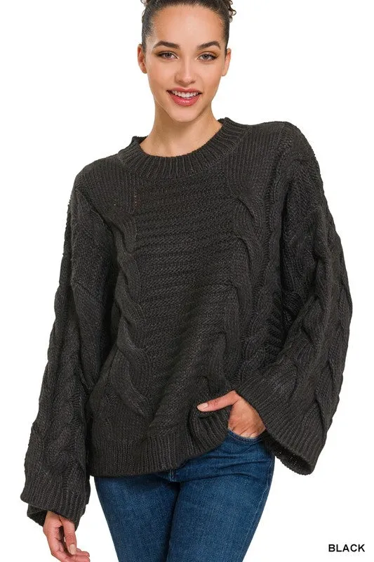 Bell Sleeve Sweater