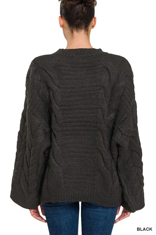 Bell Sleeve Sweater
