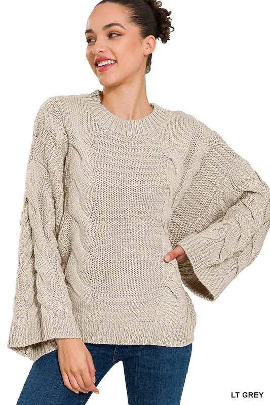 Bell Sleeve Sweater