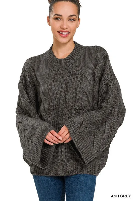 Bell Sleeve Sweater