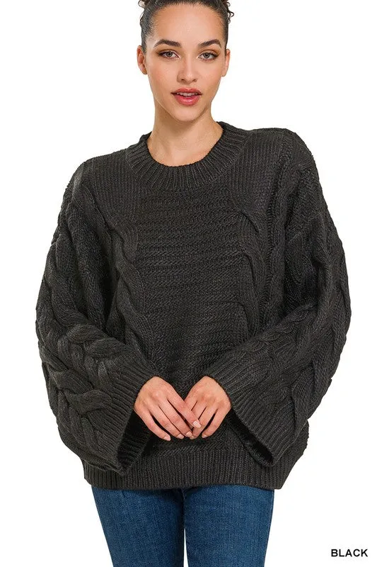 Bell Sleeve Sweater