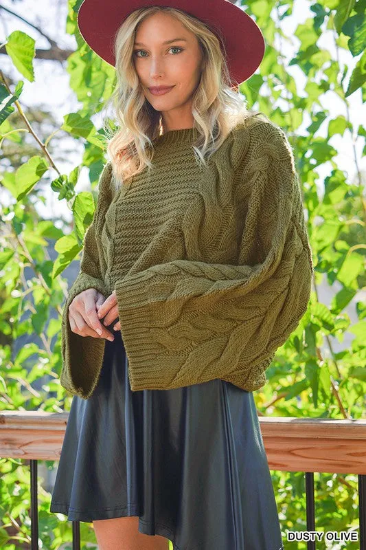 Bell Sleeve Sweater