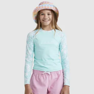 BILLABONG YOUTH CATCH A WAVE LONG SLEEVE SUNSHIRT MINT CHIP