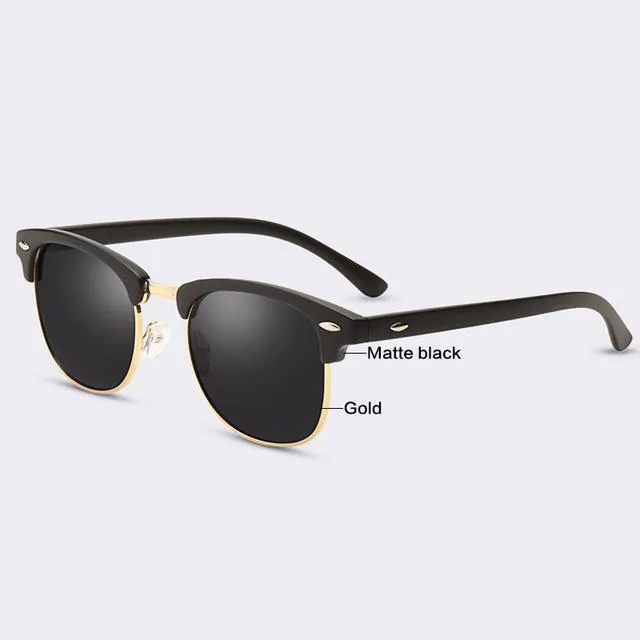 Black Clubmaster Sunglasses
