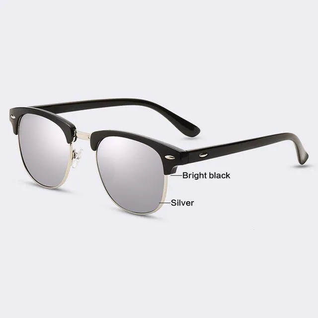 Black Clubmaster Sunglasses