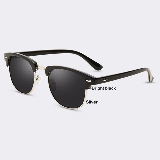 Black Clubmaster Sunglasses