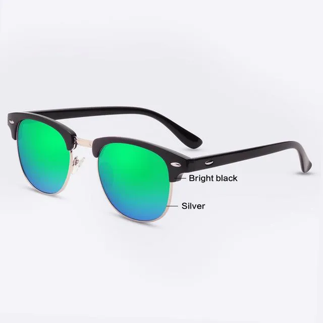 Black Clubmaster Sunglasses