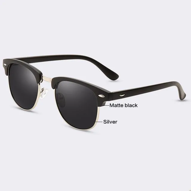 Black Clubmaster Sunglasses