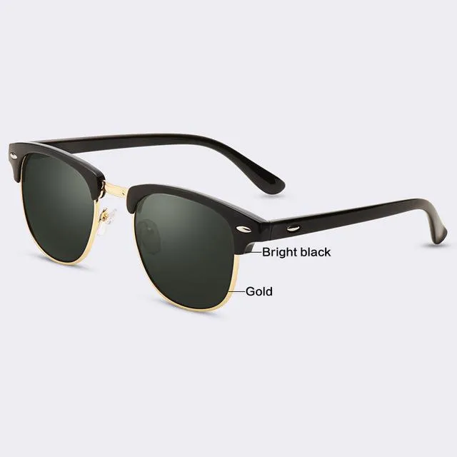 Black Clubmaster Sunglasses