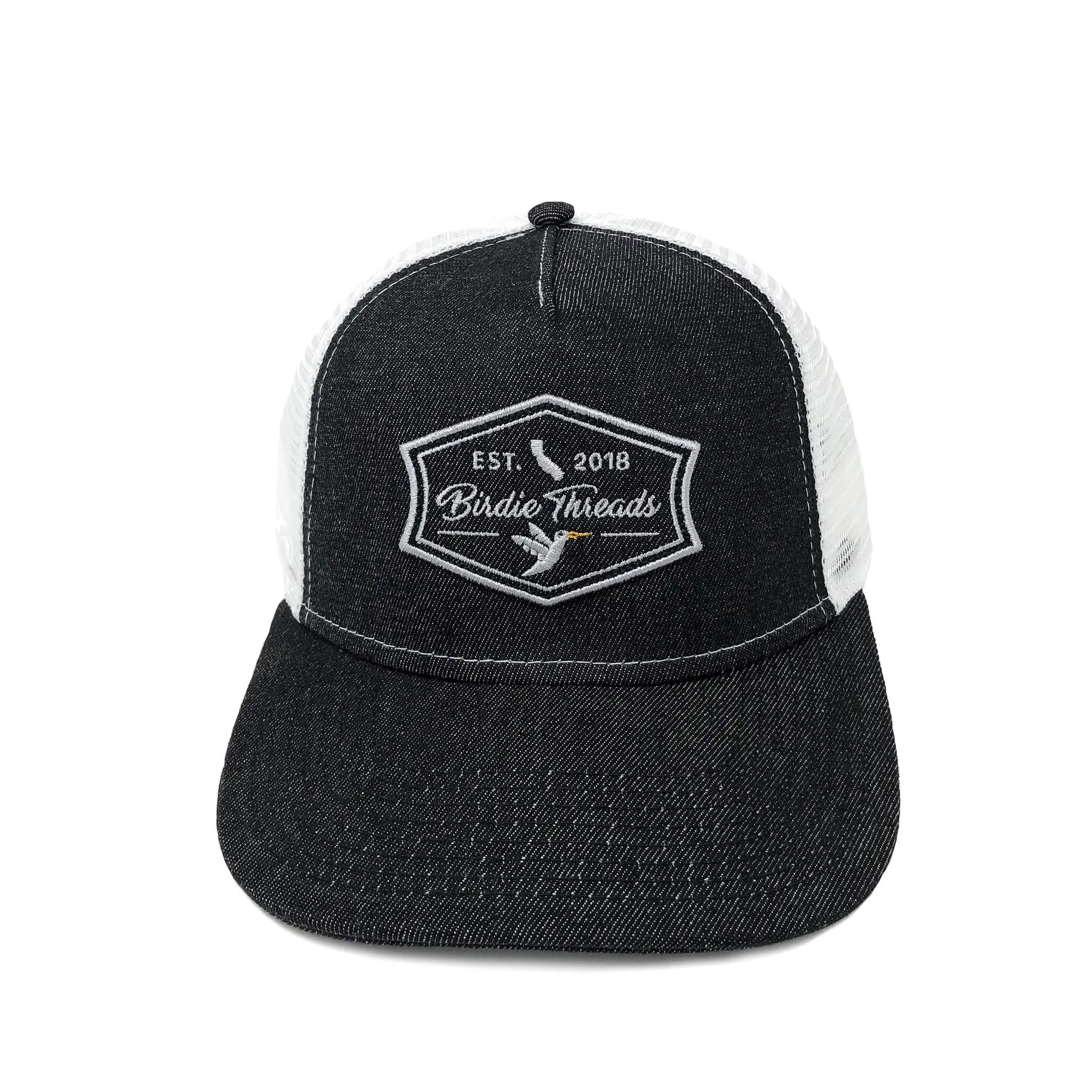 Black Denim Hat