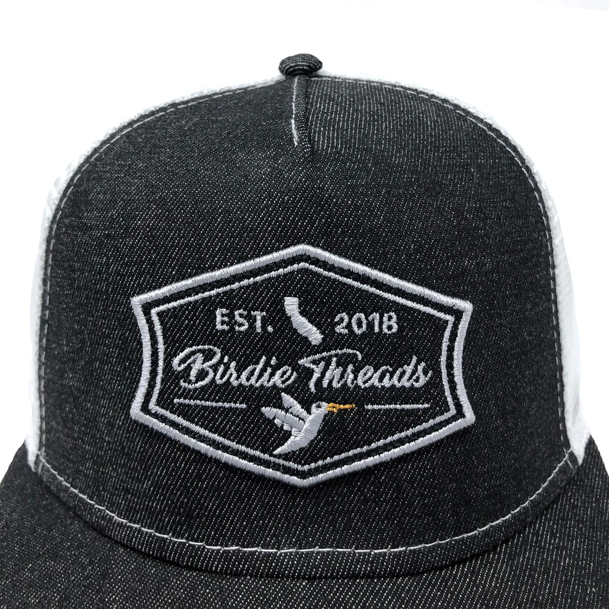 Black Denim Hat