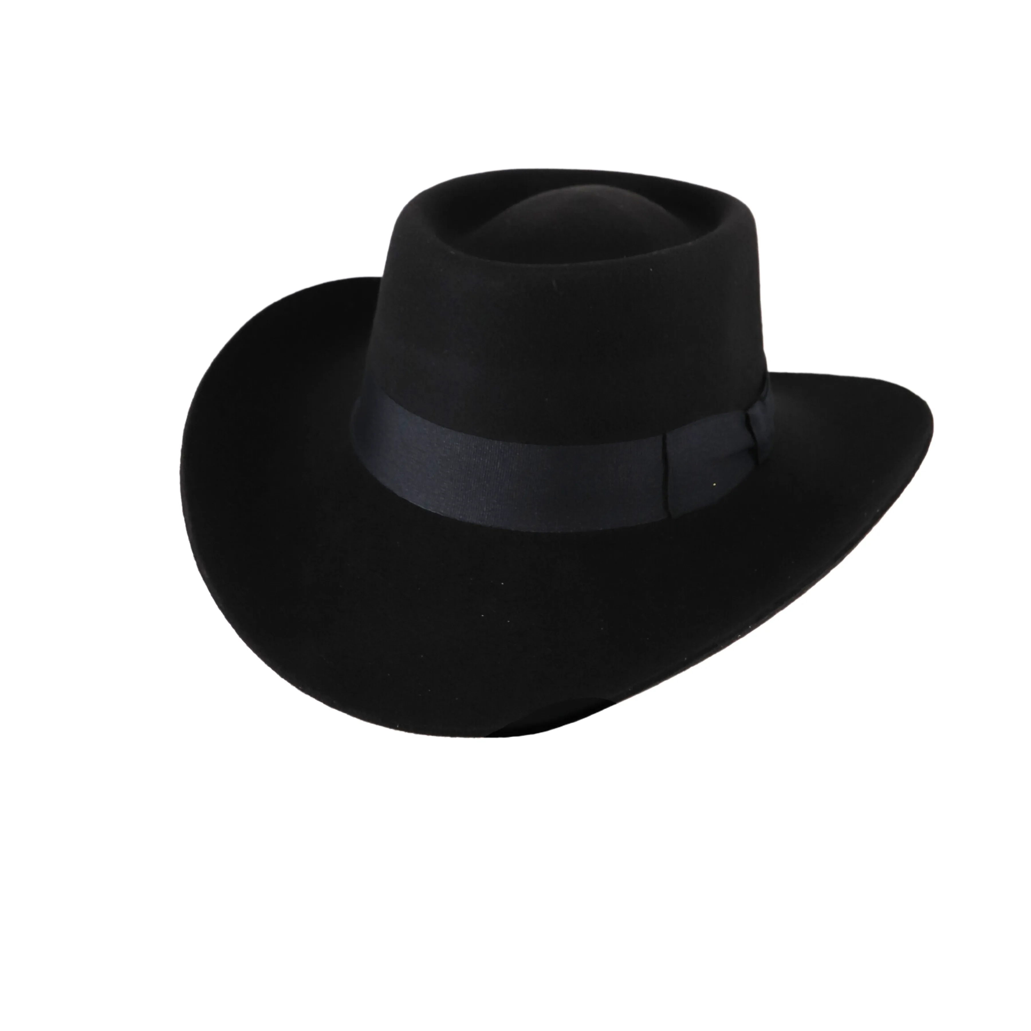 Black Felt Kuda Royal Show Hat