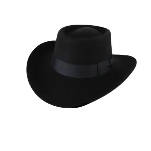 Black Felt Kuda Royal Show Hat