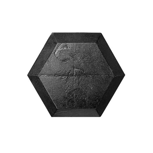 Black Hex Dumbbell 10KG