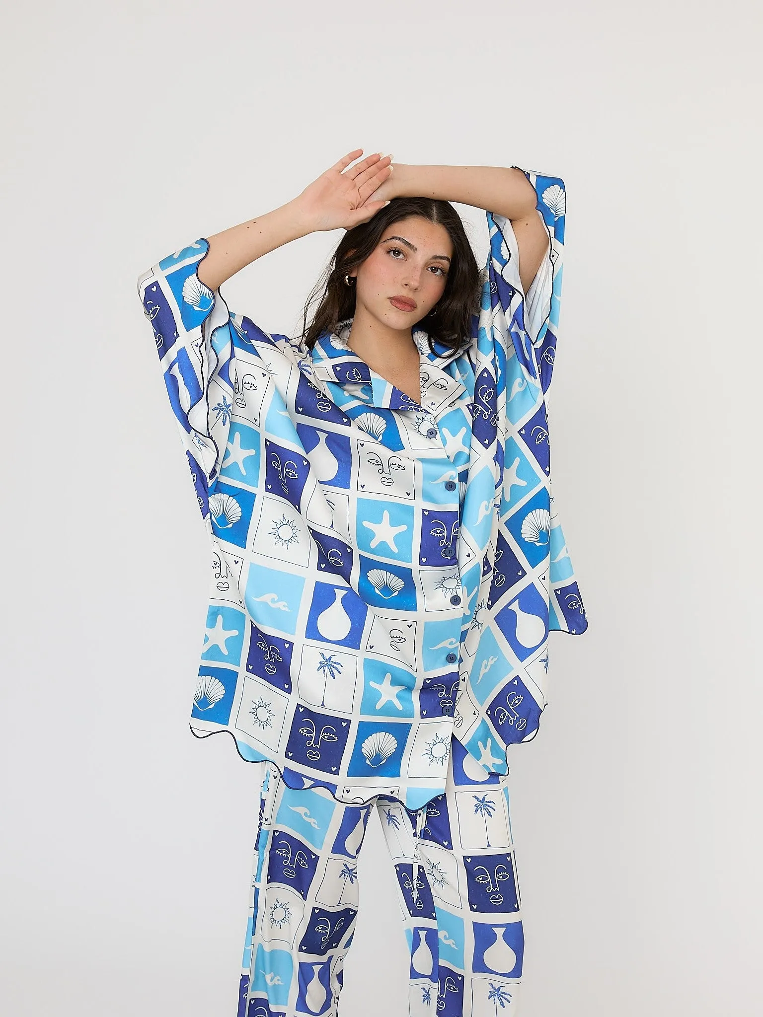 Blue Lounge Set