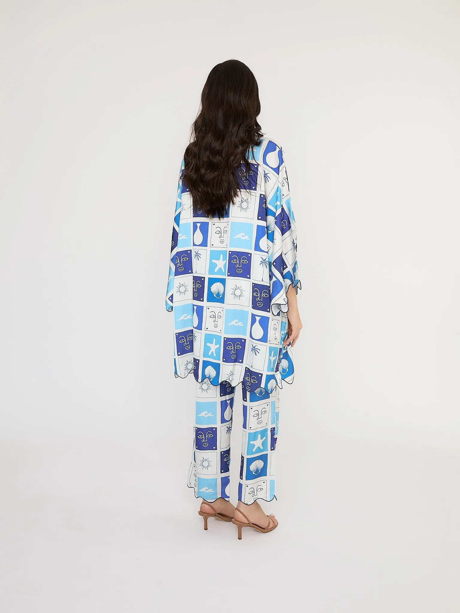 Blue Lounge Set