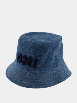 Blue Patch Bucket Hat