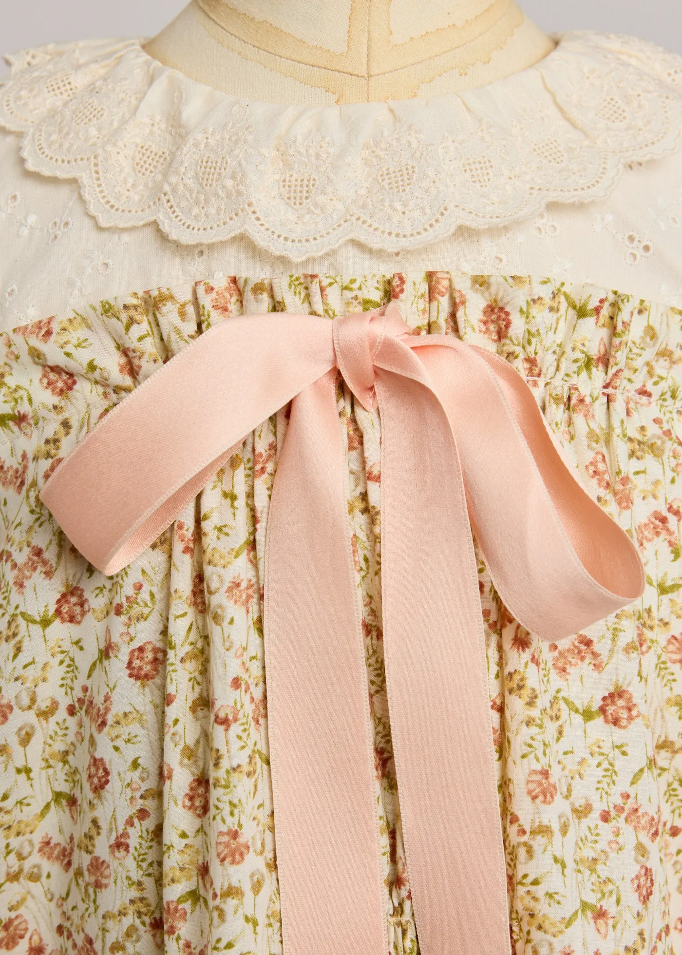 Blueberry  Dress Beige Tangerine