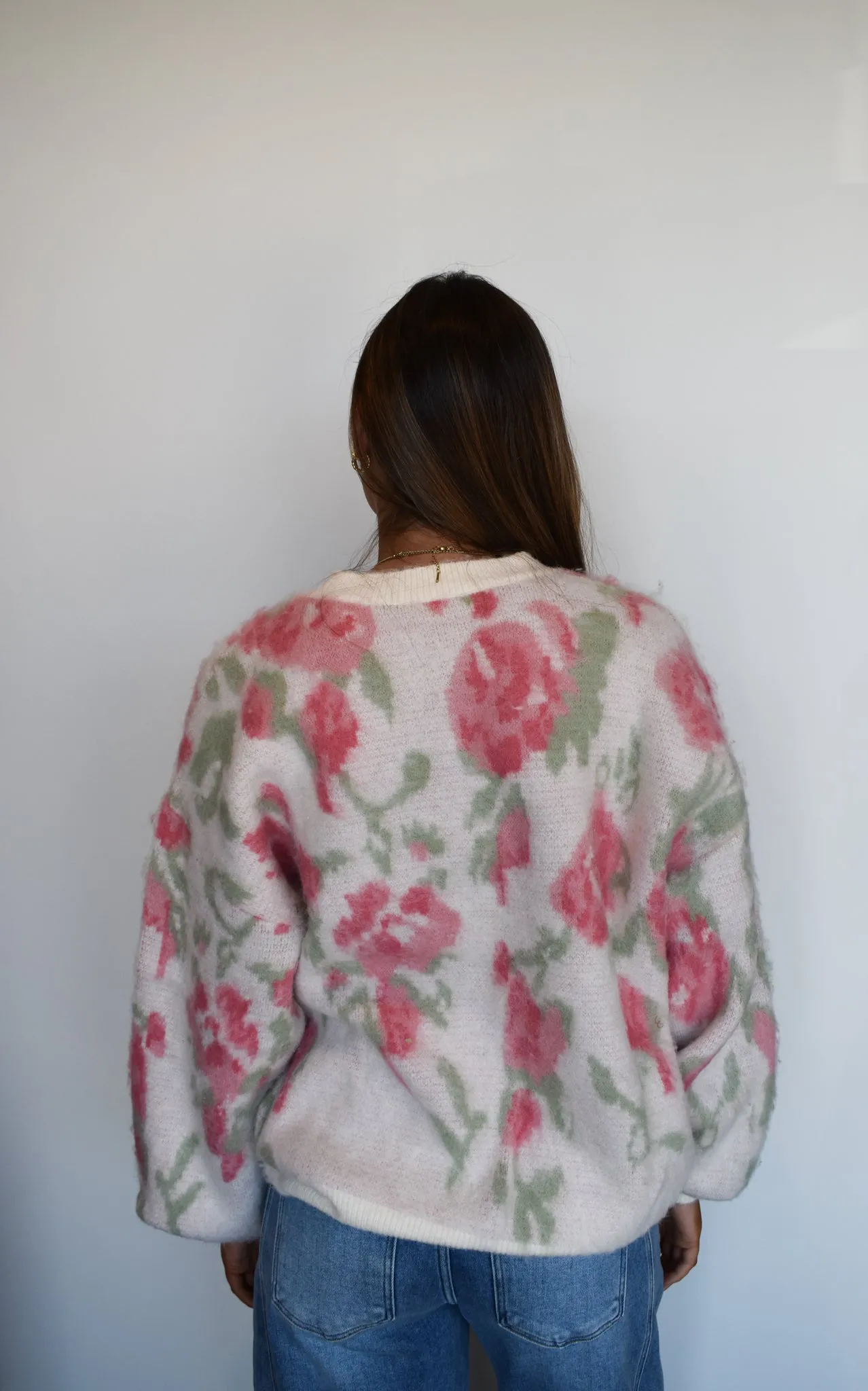 Blush Garden Sweater