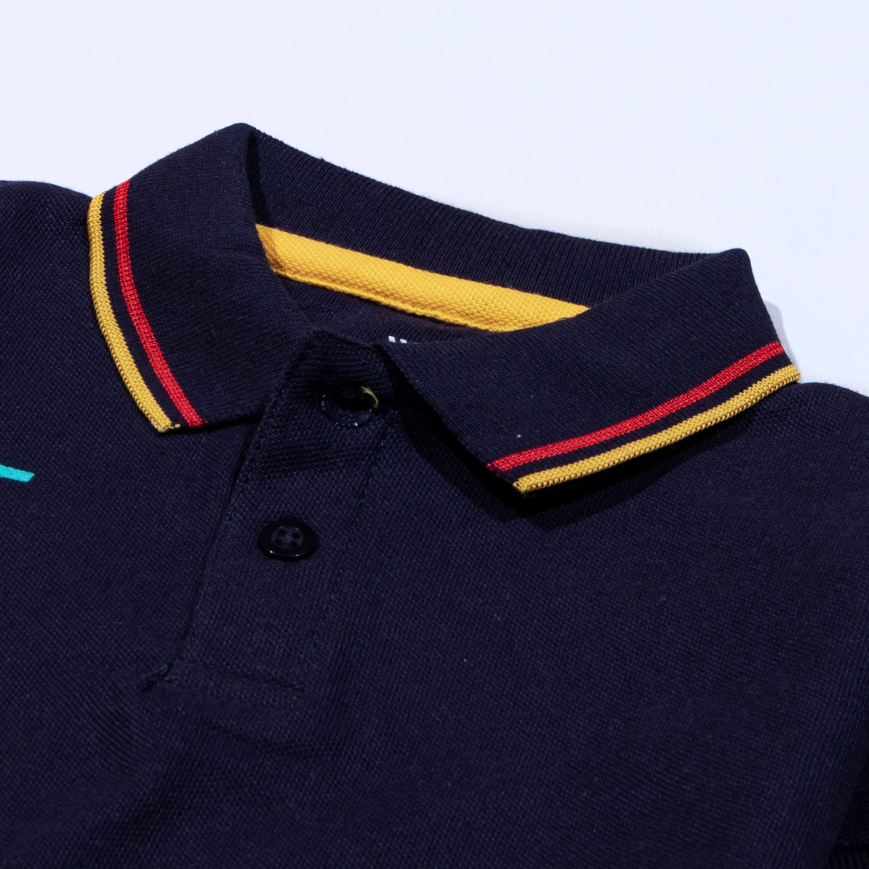 Boys Half Sleeves Polo T-Shirt (Yee-ha)