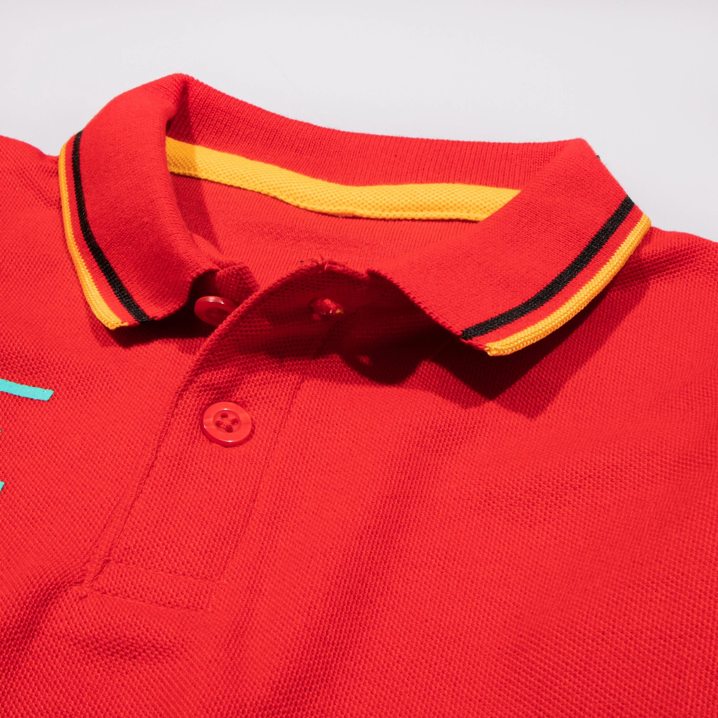 Boys Half Sleeves Polo T-Shirt (Yee-ha)