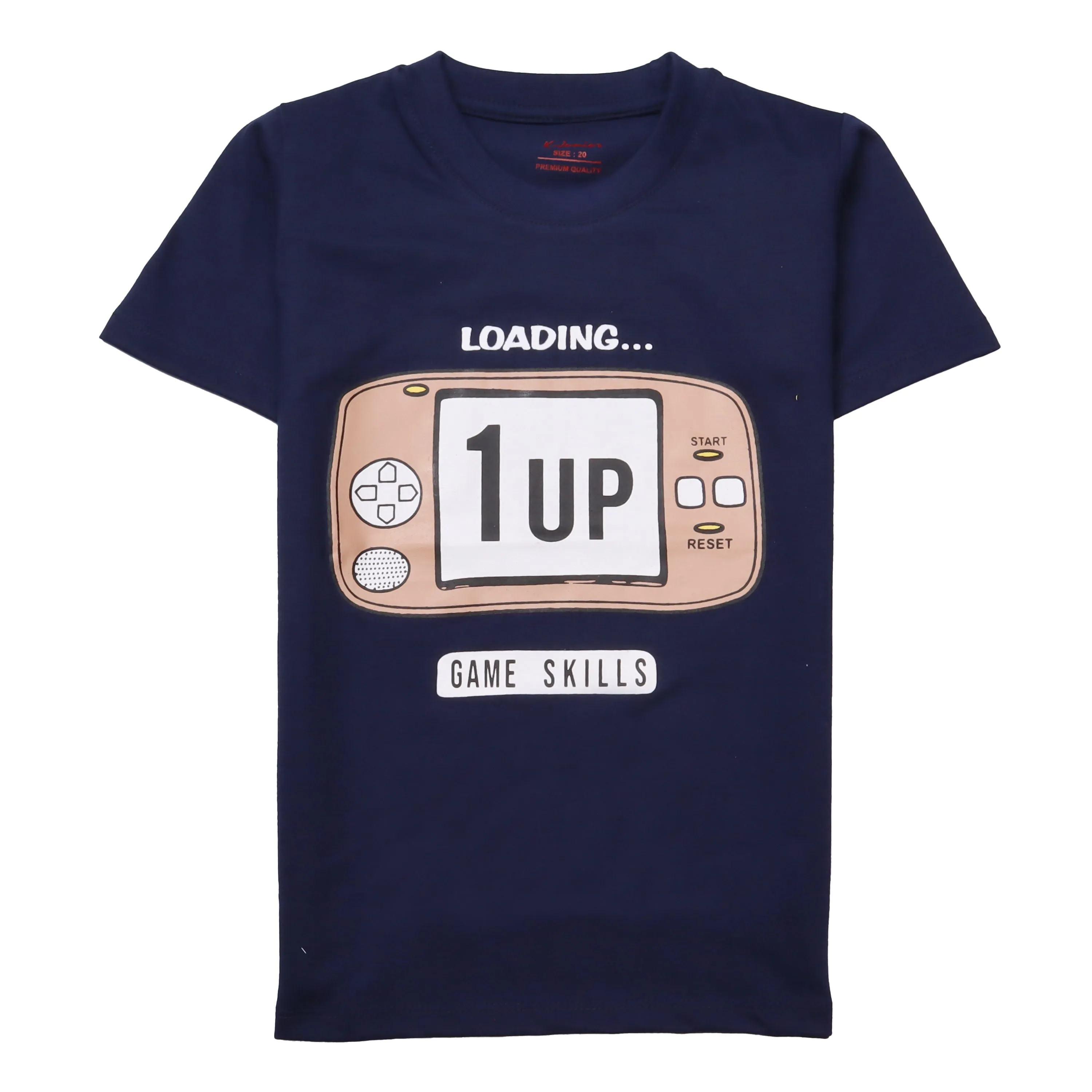 Boys Half Sleeves-Printed T-Shirt (1-Up)