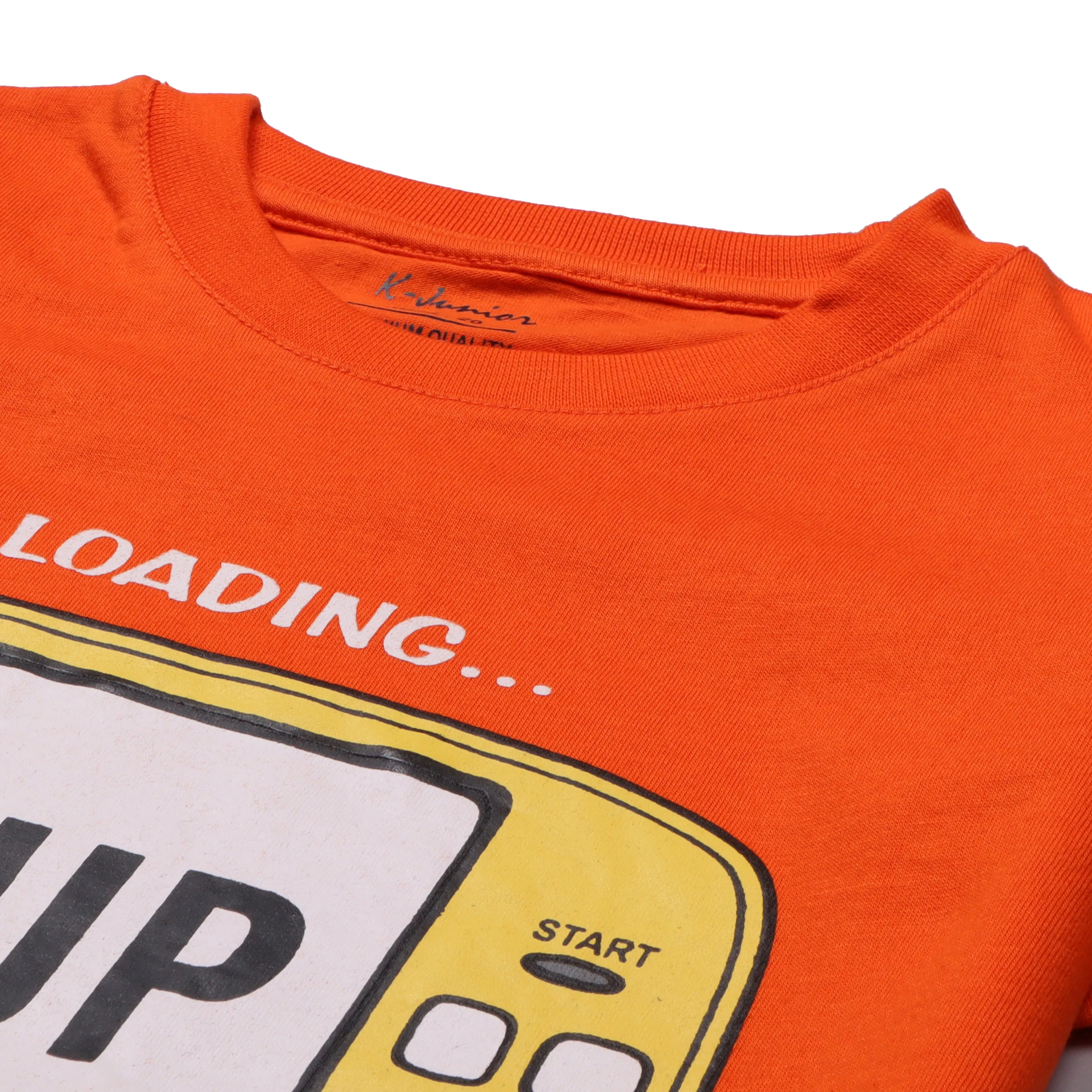 Boys Half Sleeves-Printed T-Shirt (1-Up)