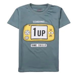Boys Half Sleeves-Printed T-Shirt (1-Up)
