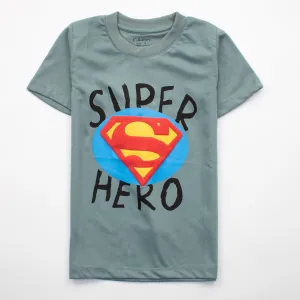Boys Half Sleeves-Printed T-Shirt (Super-Hero )