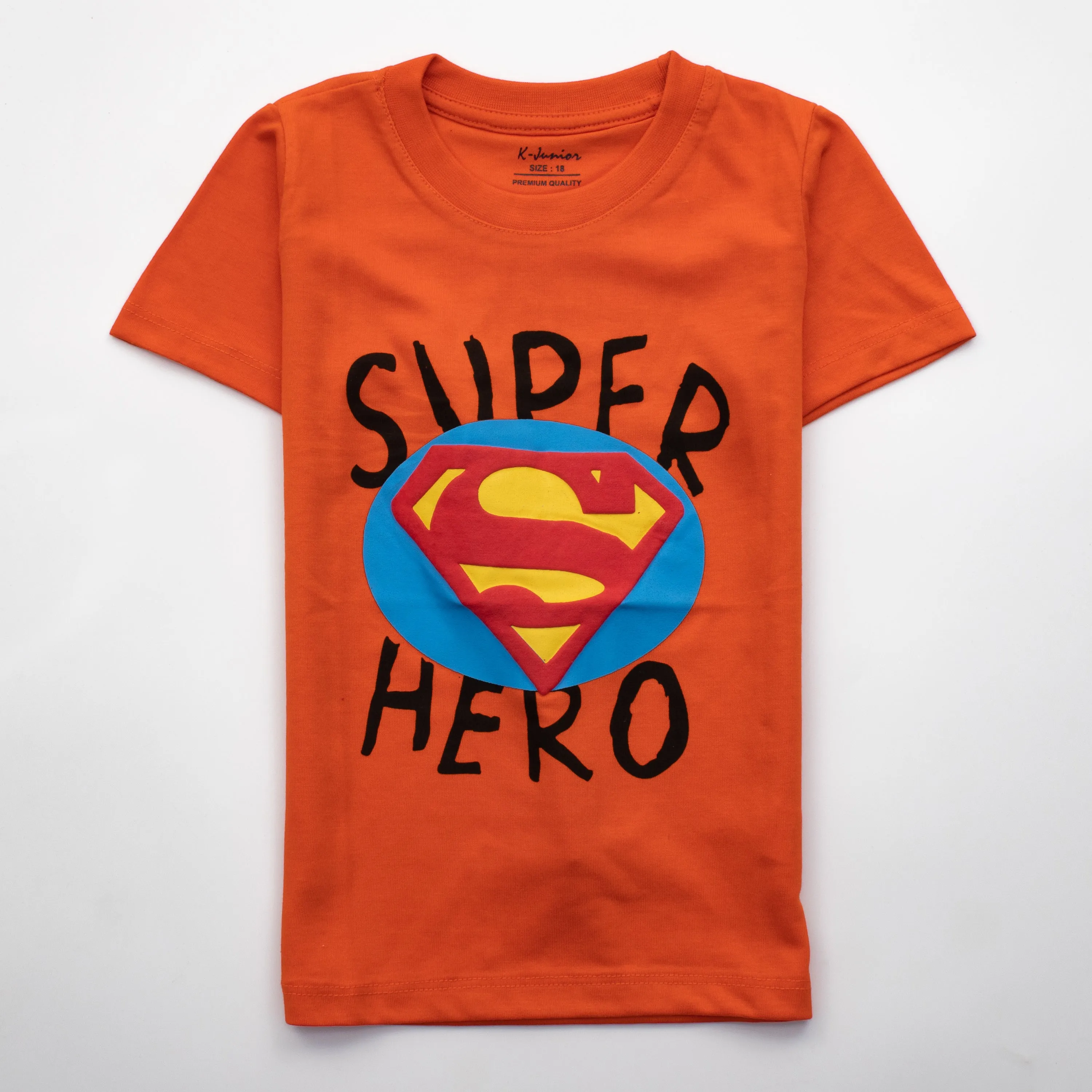 Boys Half Sleeves-Printed T-Shirt (Super-Hero )