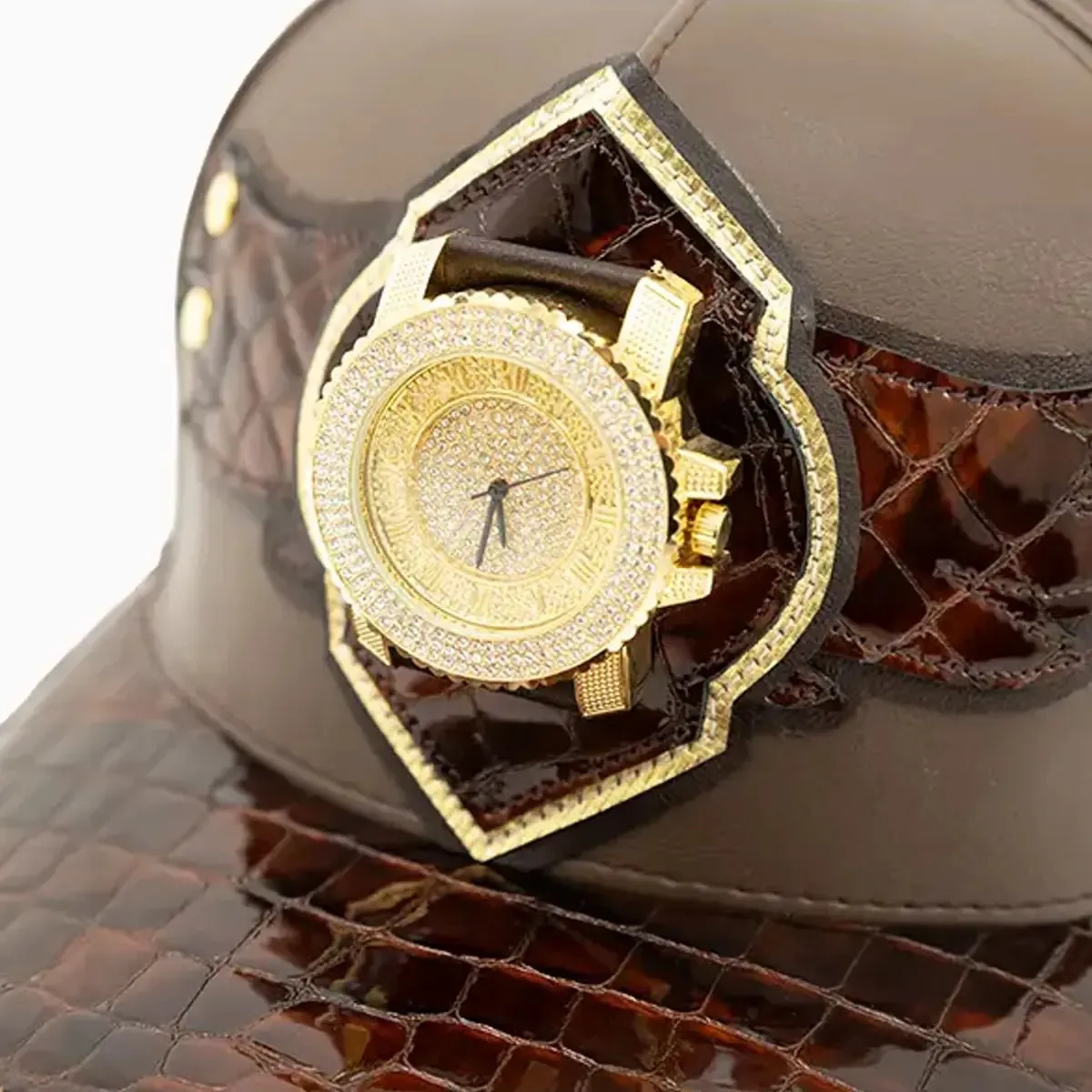Breyer's Buck 50 Leather Watch Hat