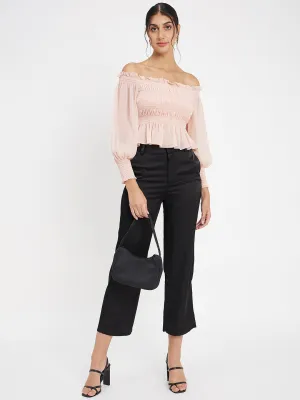 Camla Barcelona Peach Solid Top