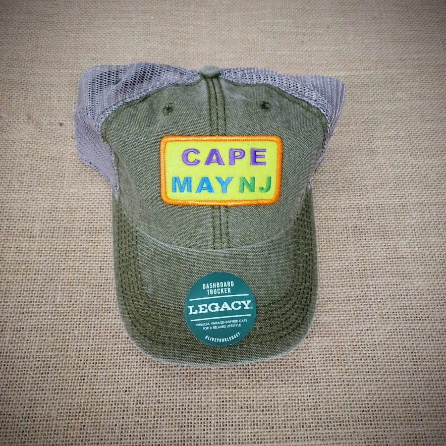 Cape May Rectangle Patch Hat