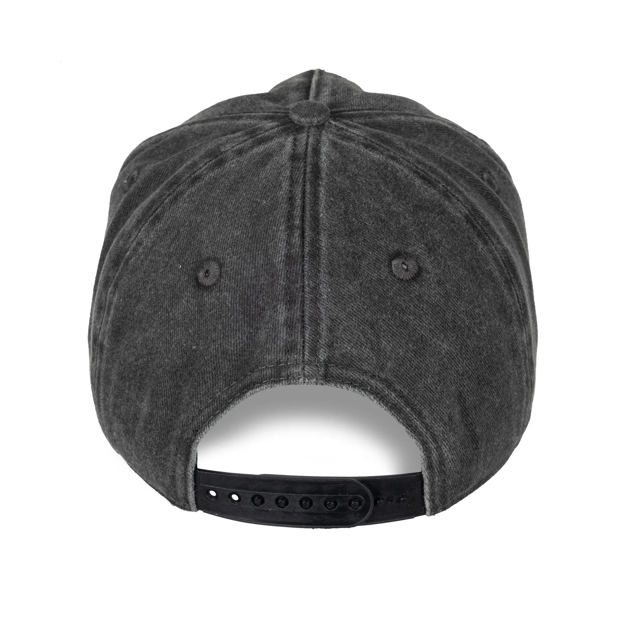 Celly Hockey Utah Pond Hockey Snapback Hat - Washed Black