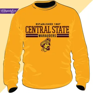 Central State  | EST. 1887 GOLD | Unisex Sweatshirt (J)