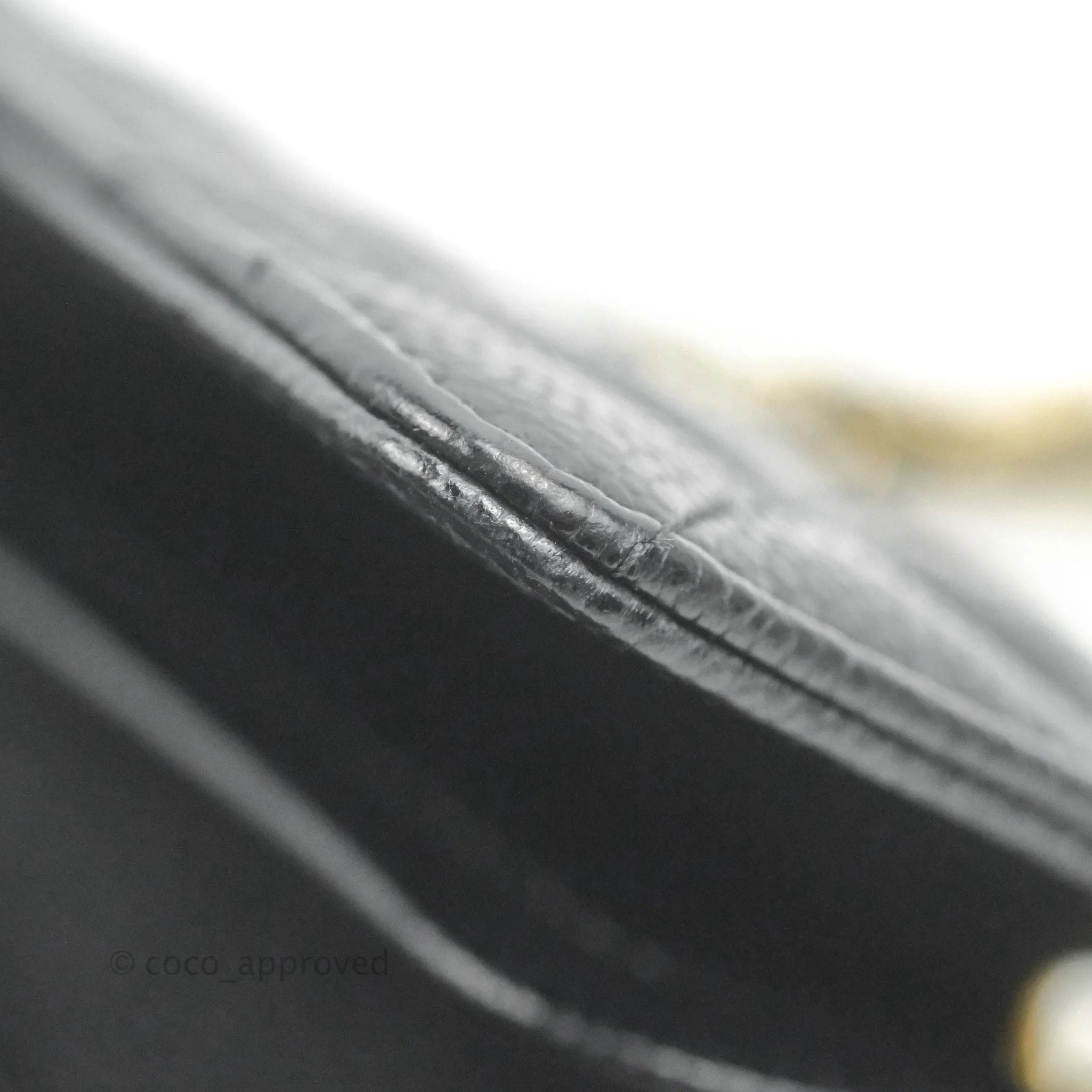 Chanel Classic M/L Medium Double Flap Black Caviar Gold Hardware