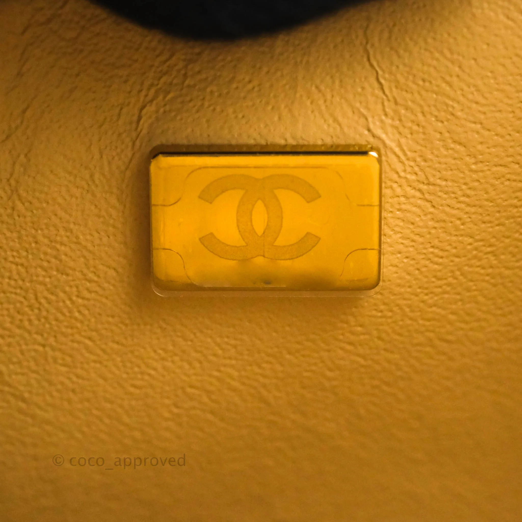 Chanel Classic M/L Medium Flap Quilted Beige Caviar Gold Hardware