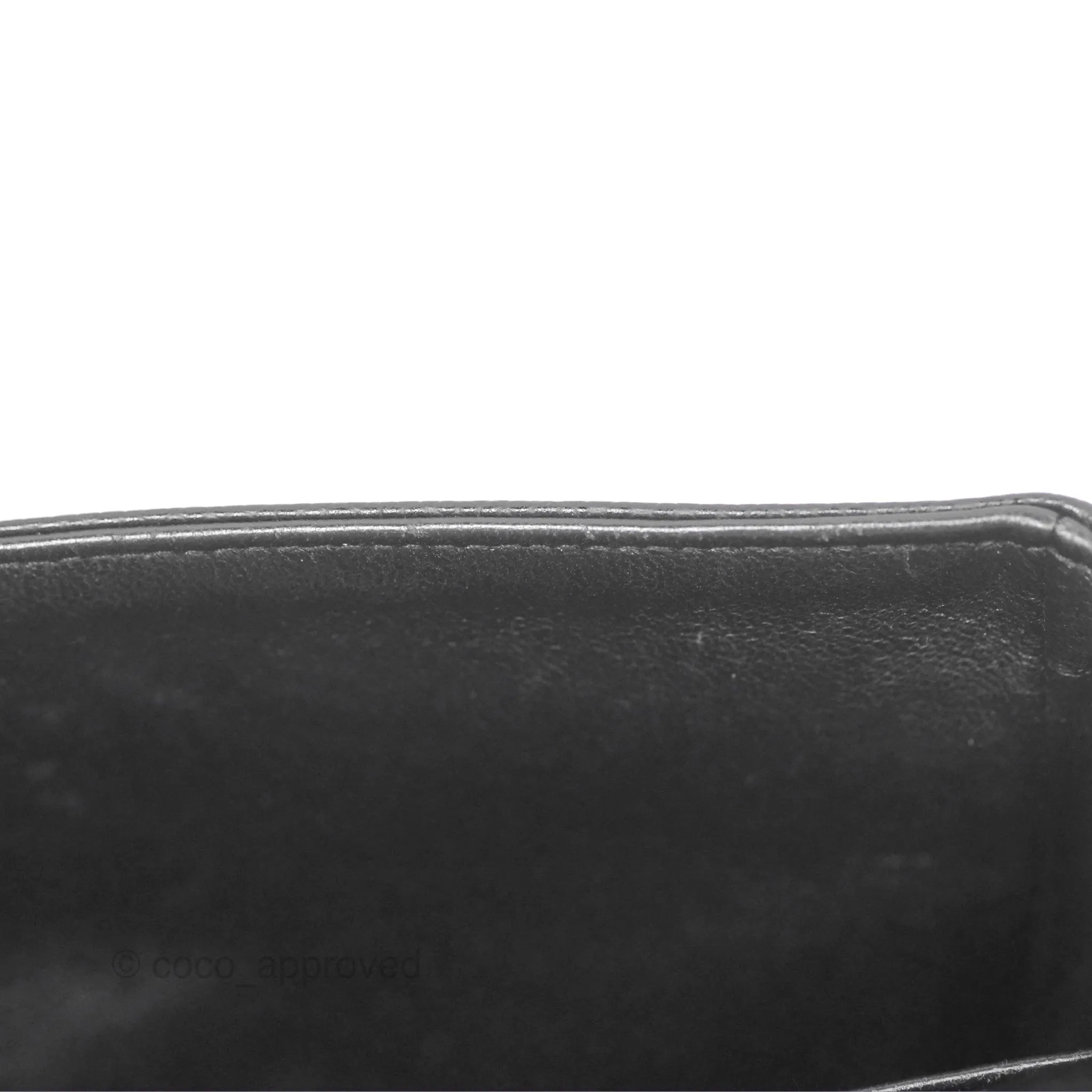 Chanel Classic M/L Medium Flap Quilted Black Caviar Silver Hardware