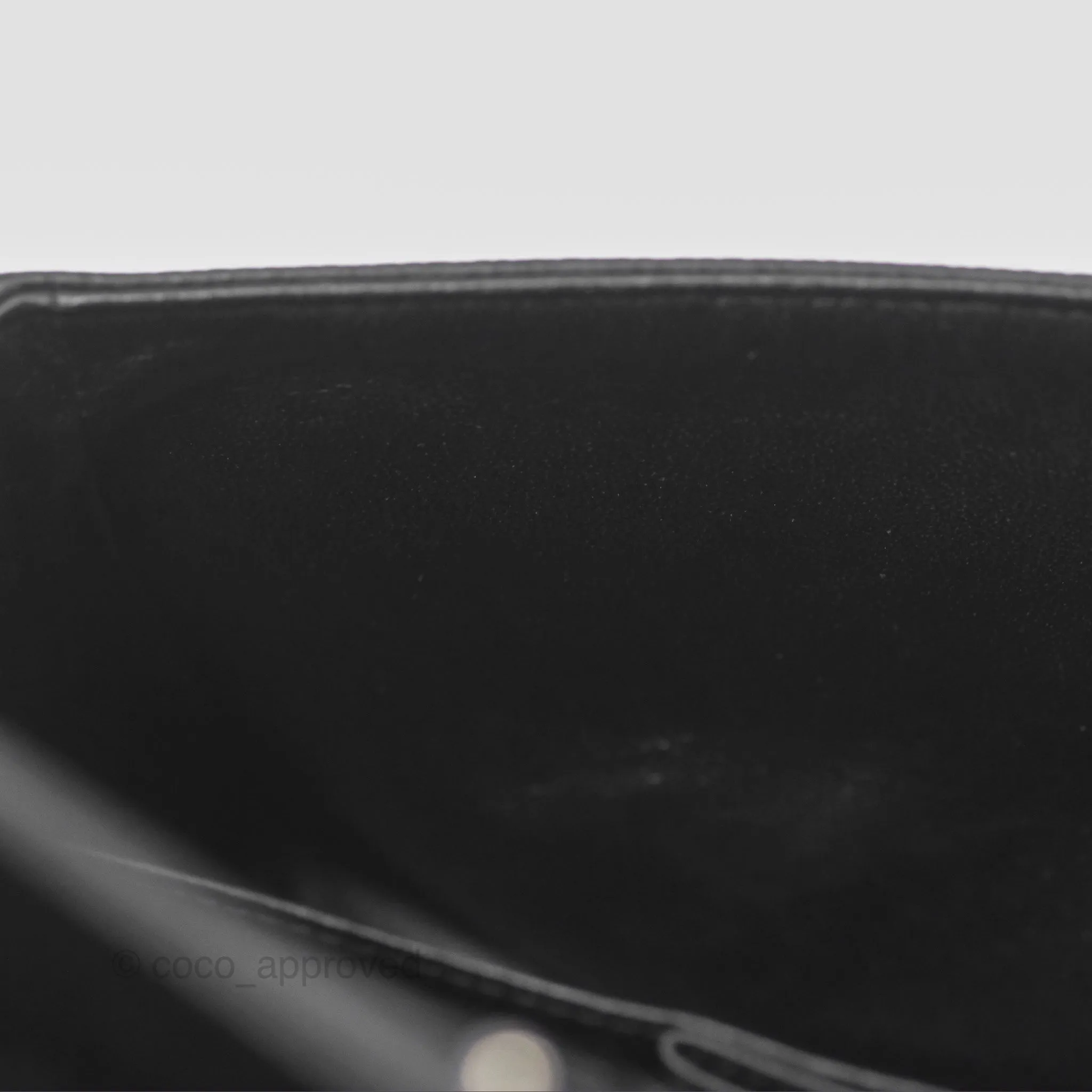 Chanel Classic M/L Medium Flap Quilted Black Caviar Silver Hardware