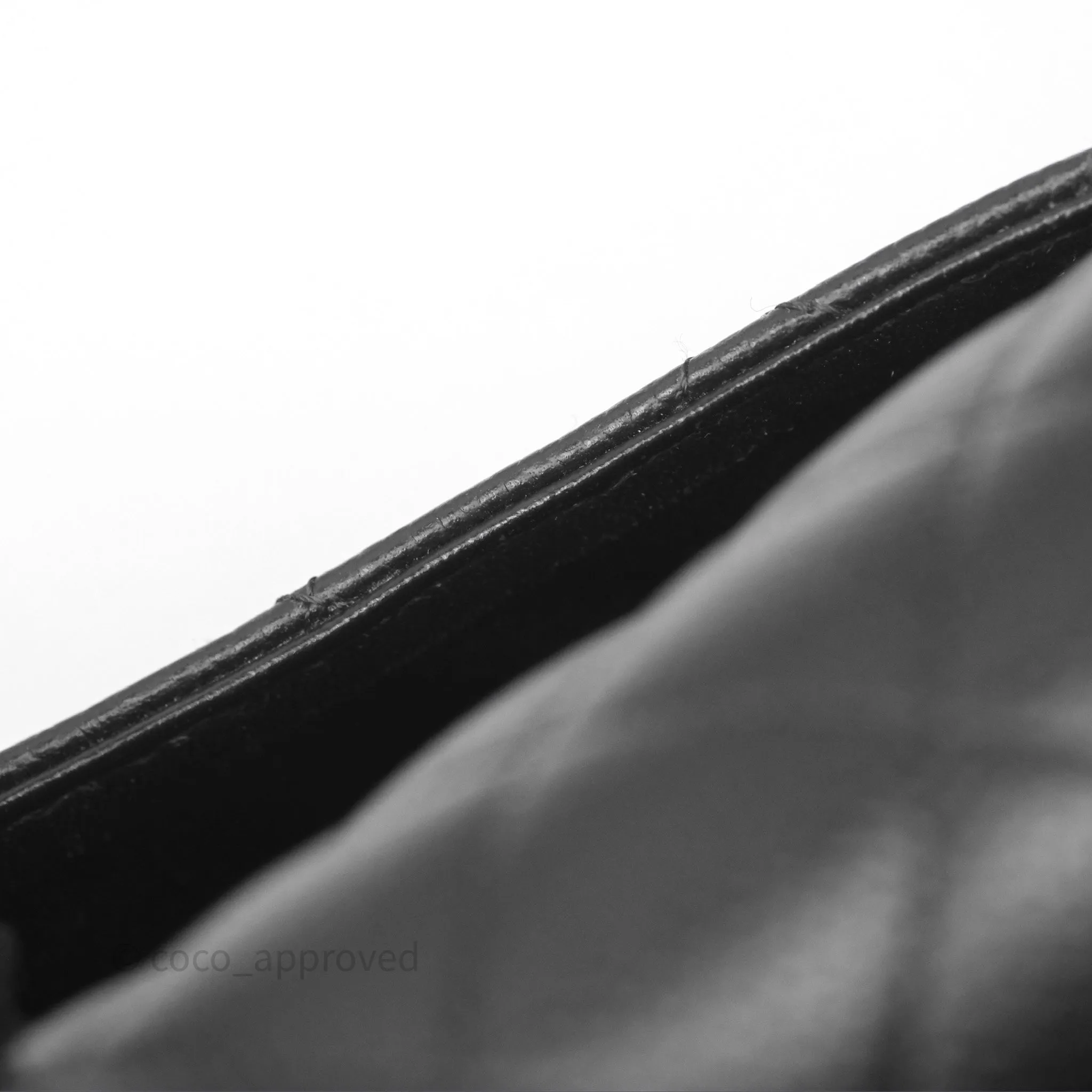 Chanel Classic M/L Medium Flap Quilted Black Caviar Silver Hardware