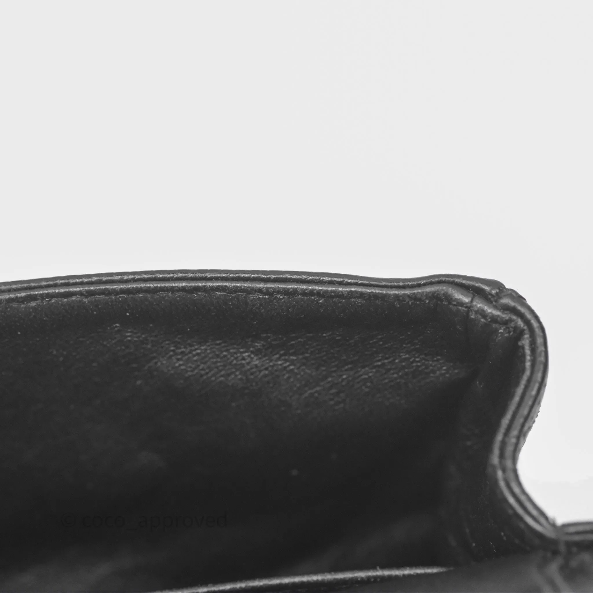 Chanel Classic M/L Medium Flap Quilted Black Caviar Silver Hardware