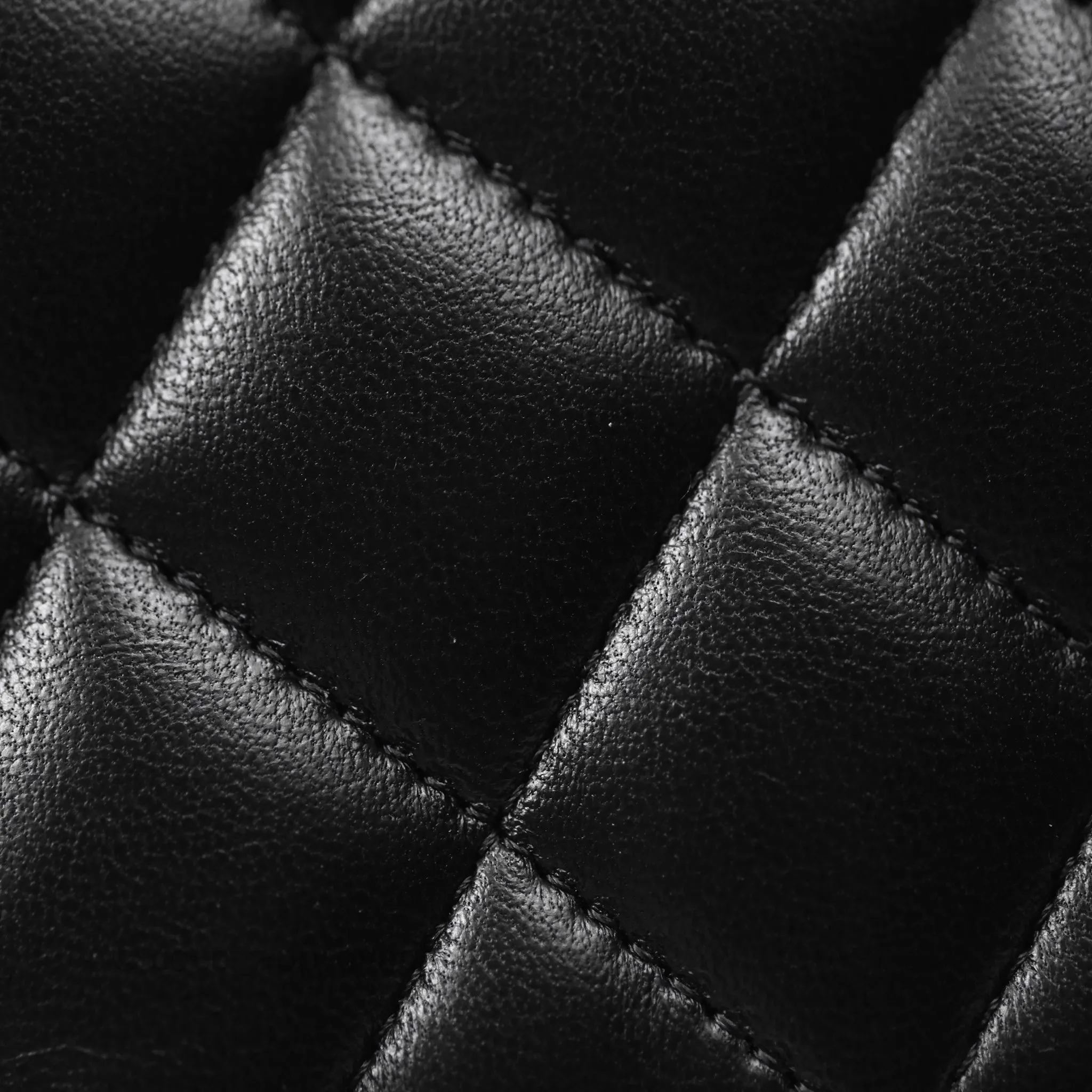 Chanel Classic M/L Medium Flap Quilted Black Lambskin Gold Hardware
