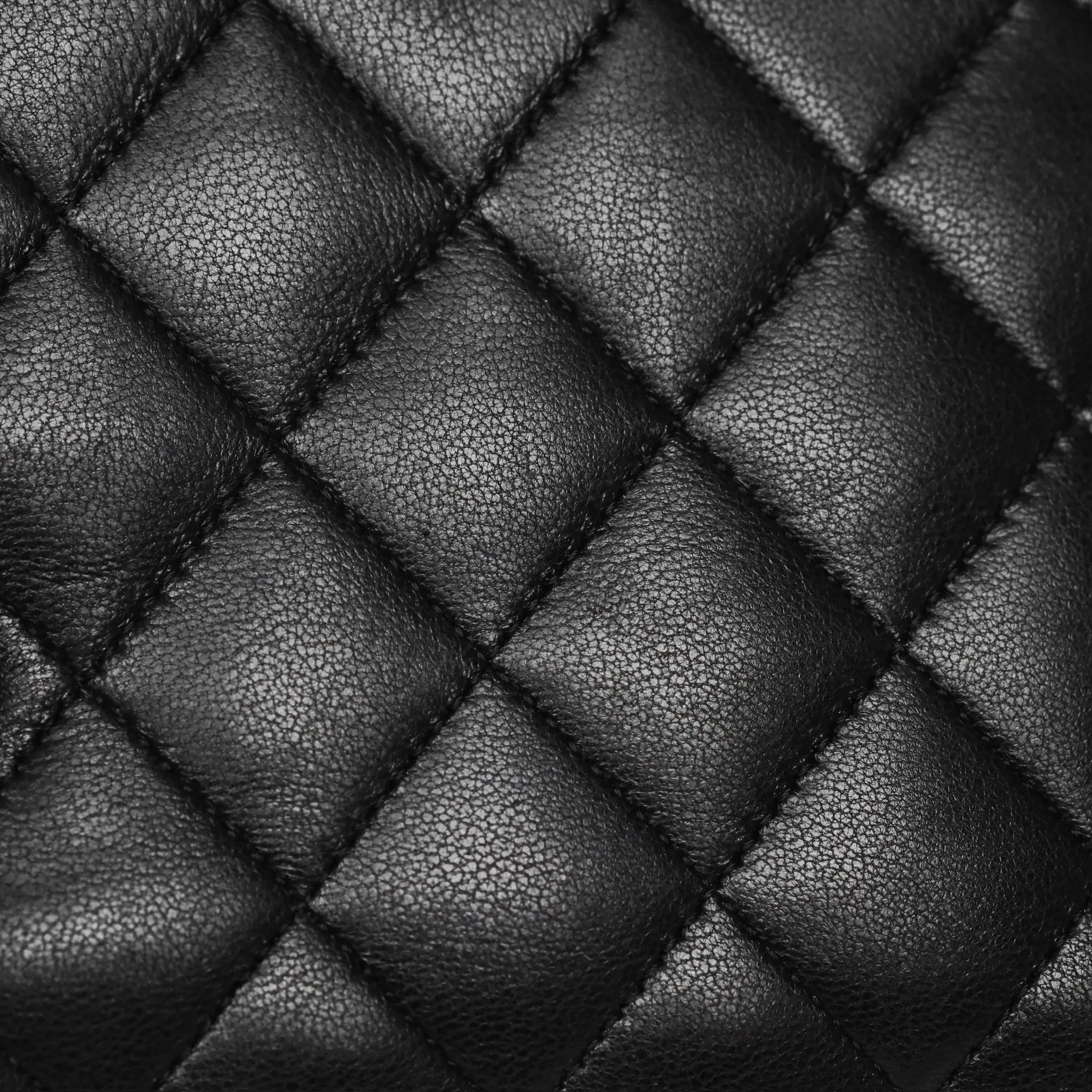 Chanel Classic M/L Medium Flap Quilted Black Lambskin Gold Hardware