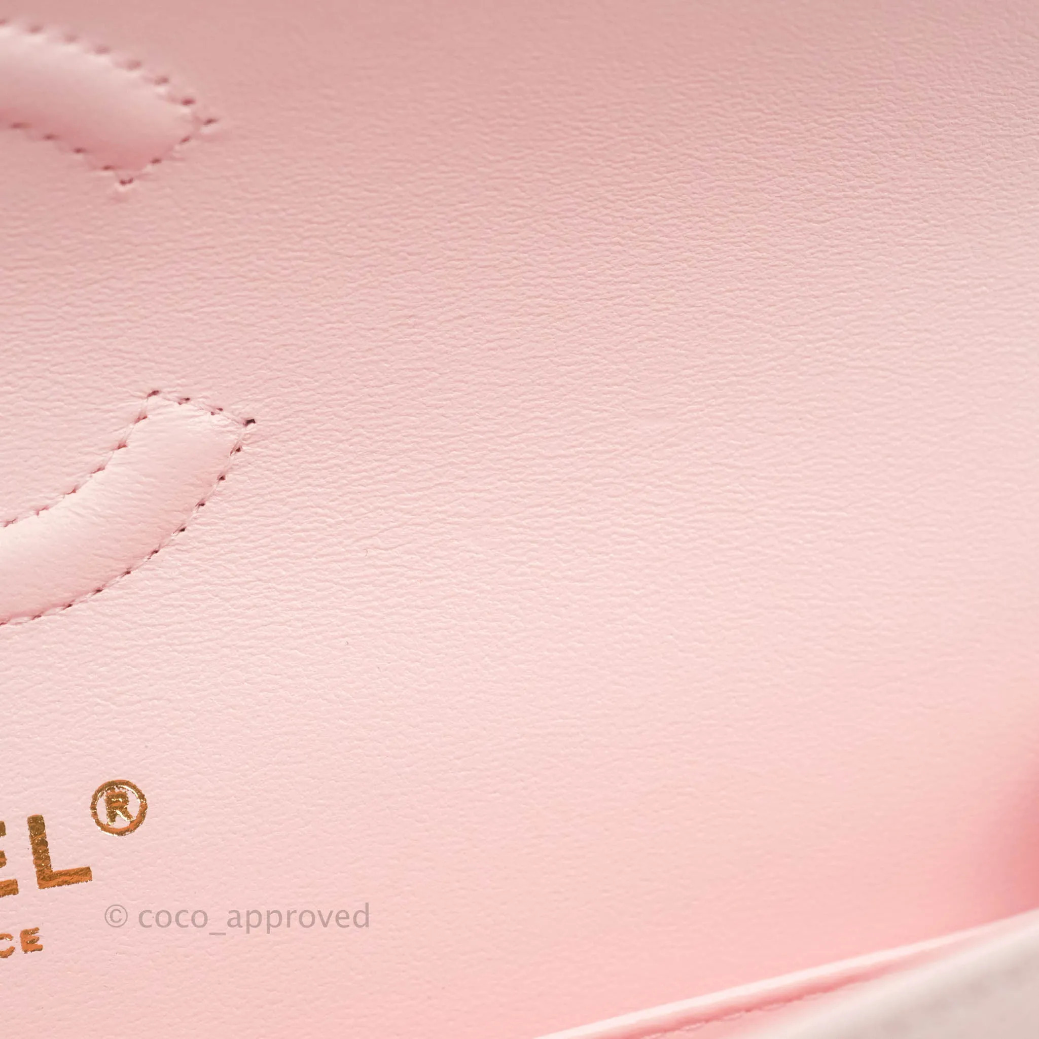 Chanel Classic Small S/M Flap Pink Caviar Gold Hardware 22S