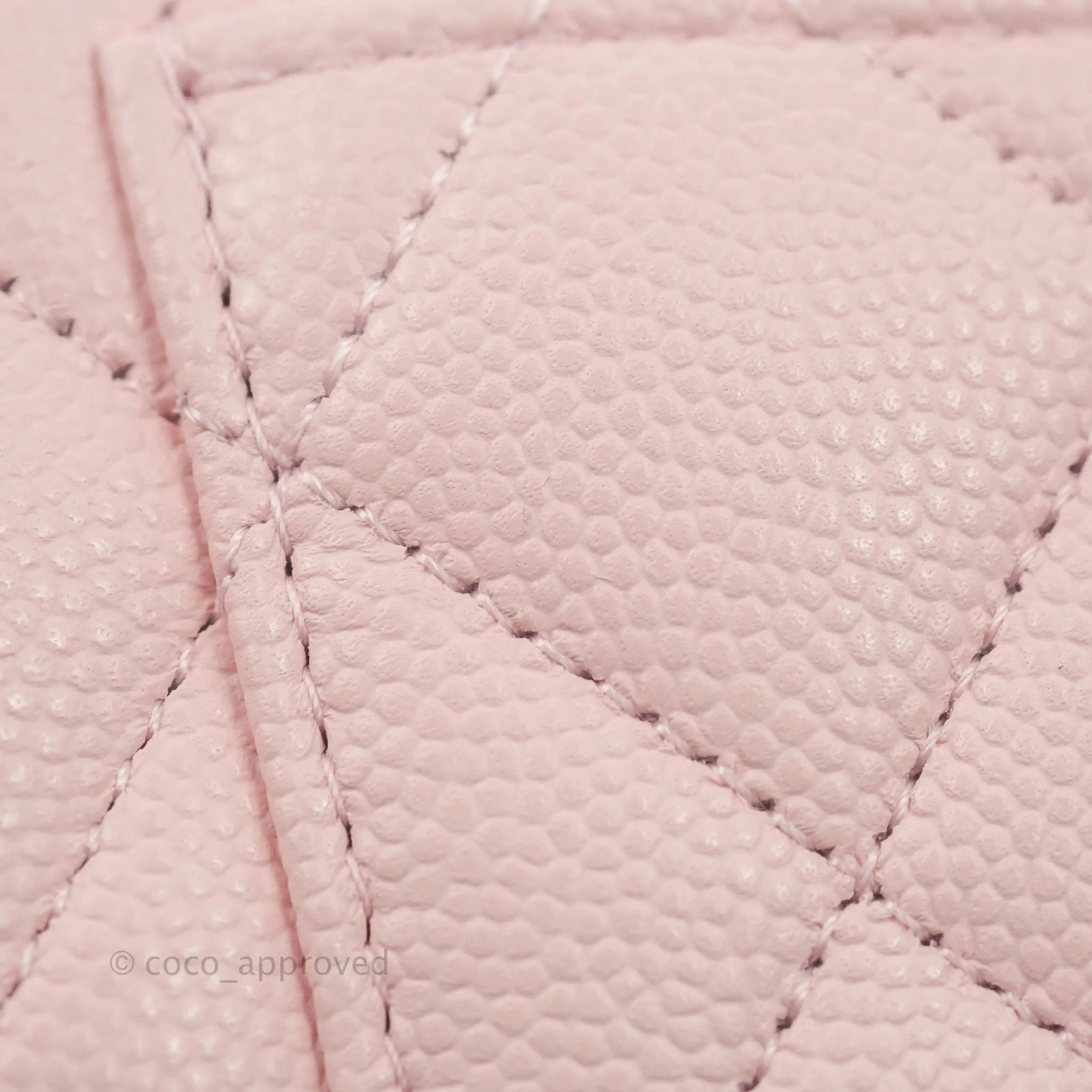 Chanel Classic Small S/M Flap Pink Caviar Gold Hardware 22S