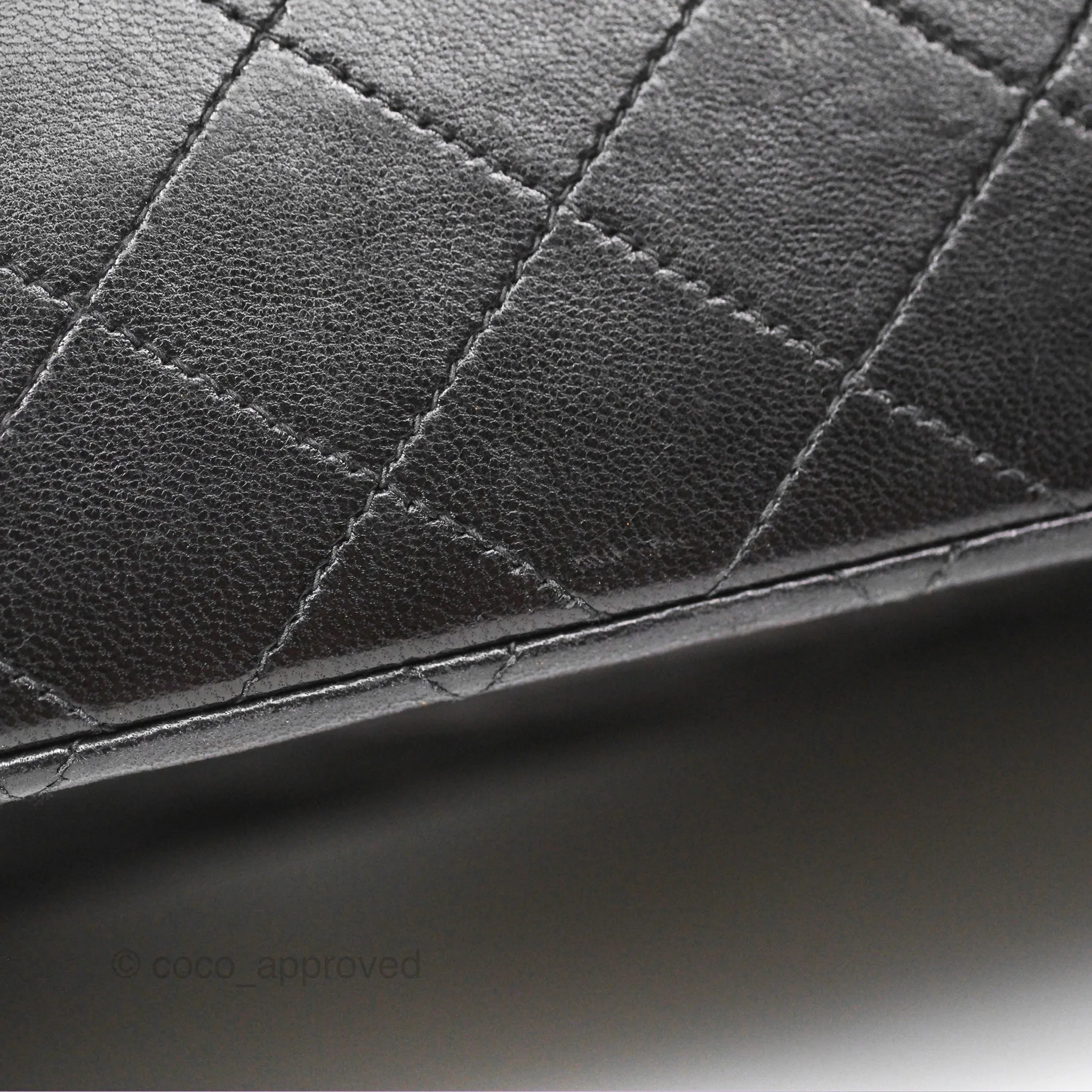 Chanel Classic Vintage Small Flap Black Lambskin 24K Gold Hardware