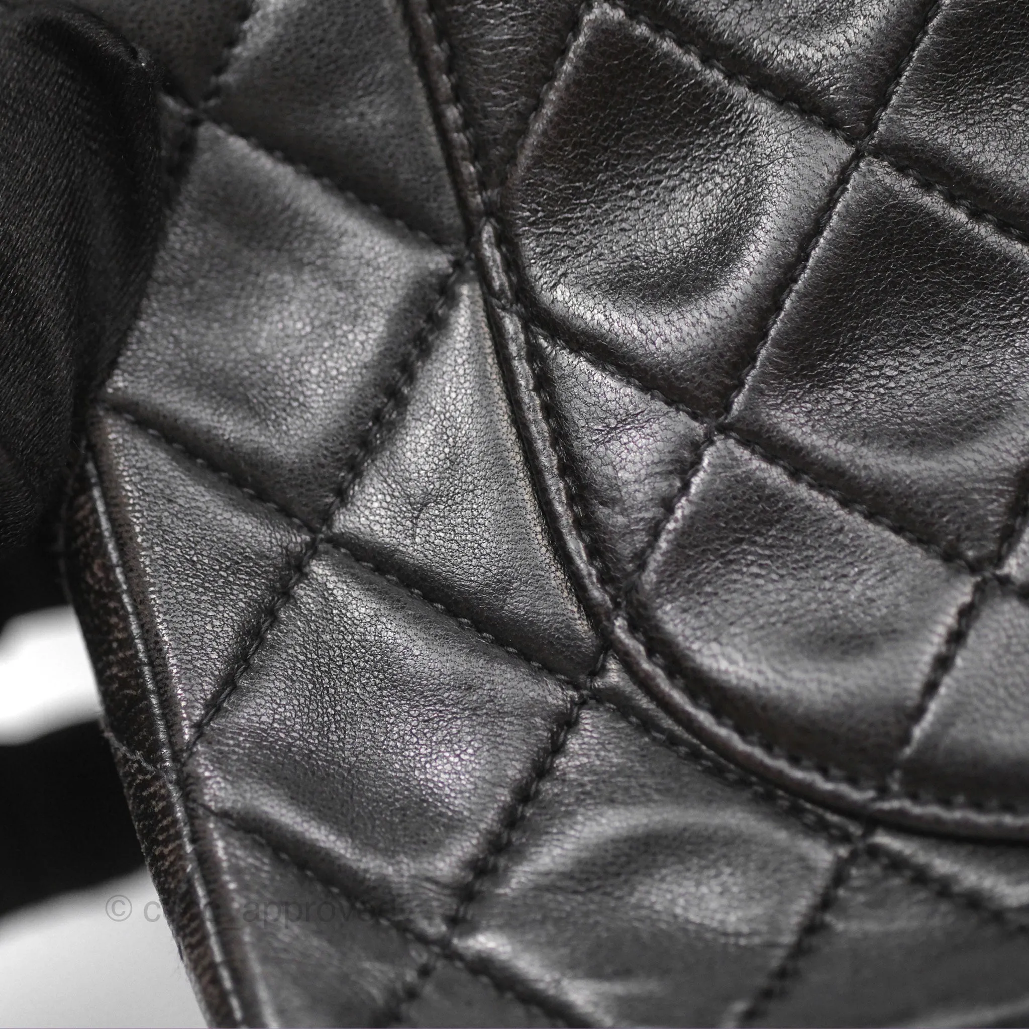 Chanel Classic Vintage Small Flap Black Lambskin 24K Gold Hardware