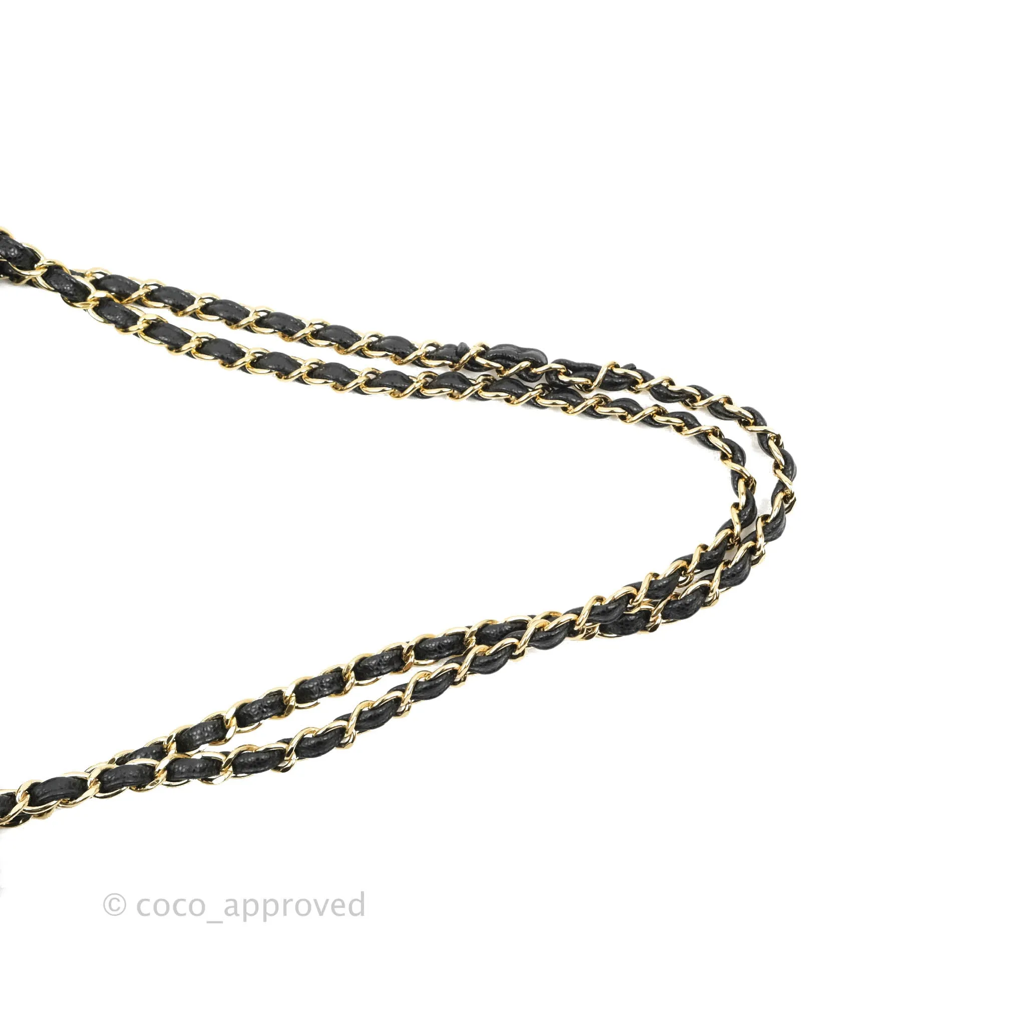 Chanel Jumbo Double Flap Black Caviar Gold Hardware⁣⁣