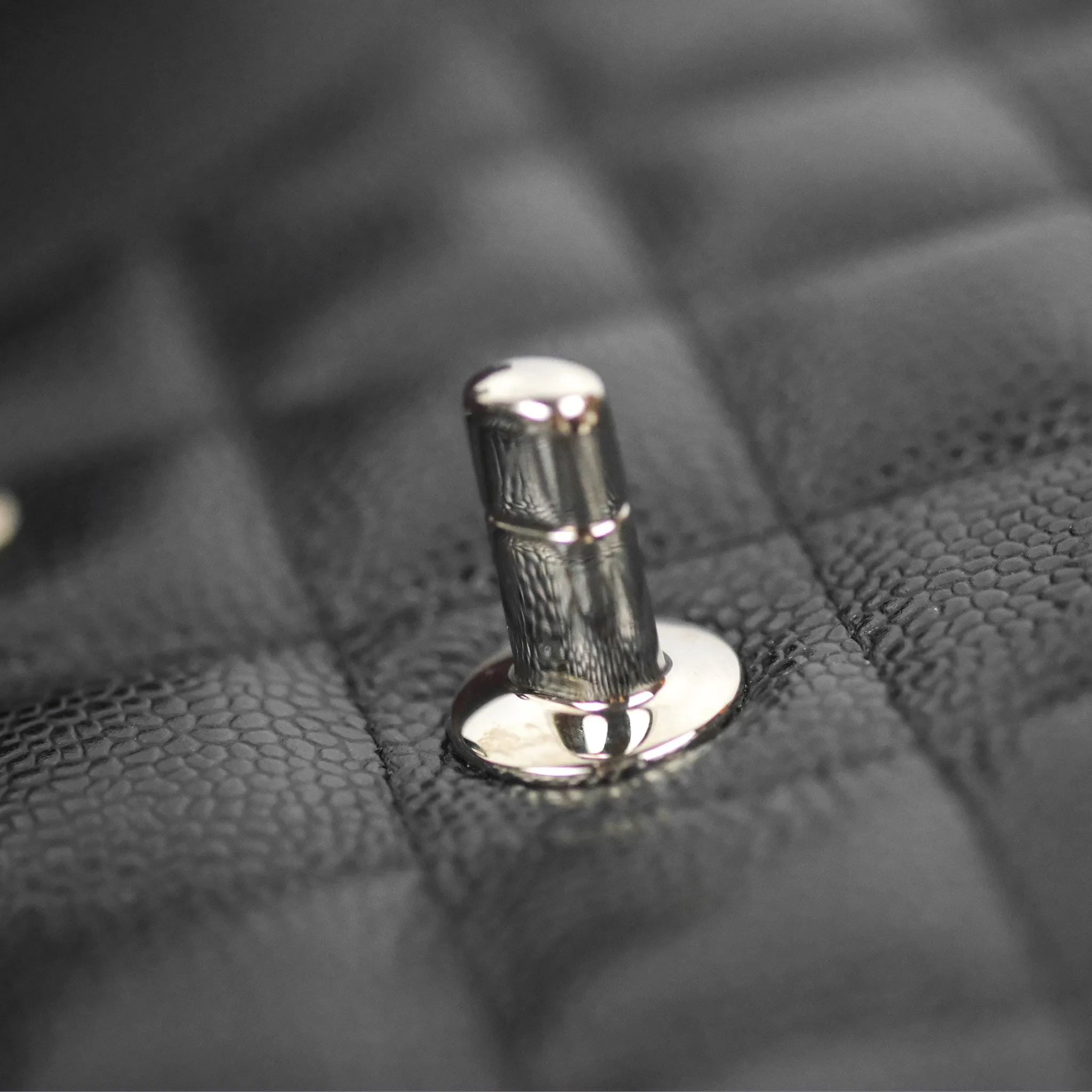 Chanel Jumbo Double Flap Black Caviar Silver Hardware⁣⁣